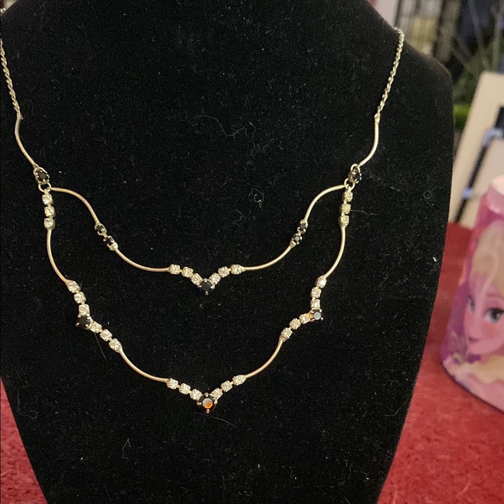 Elegant Silver Necklace Claire’s